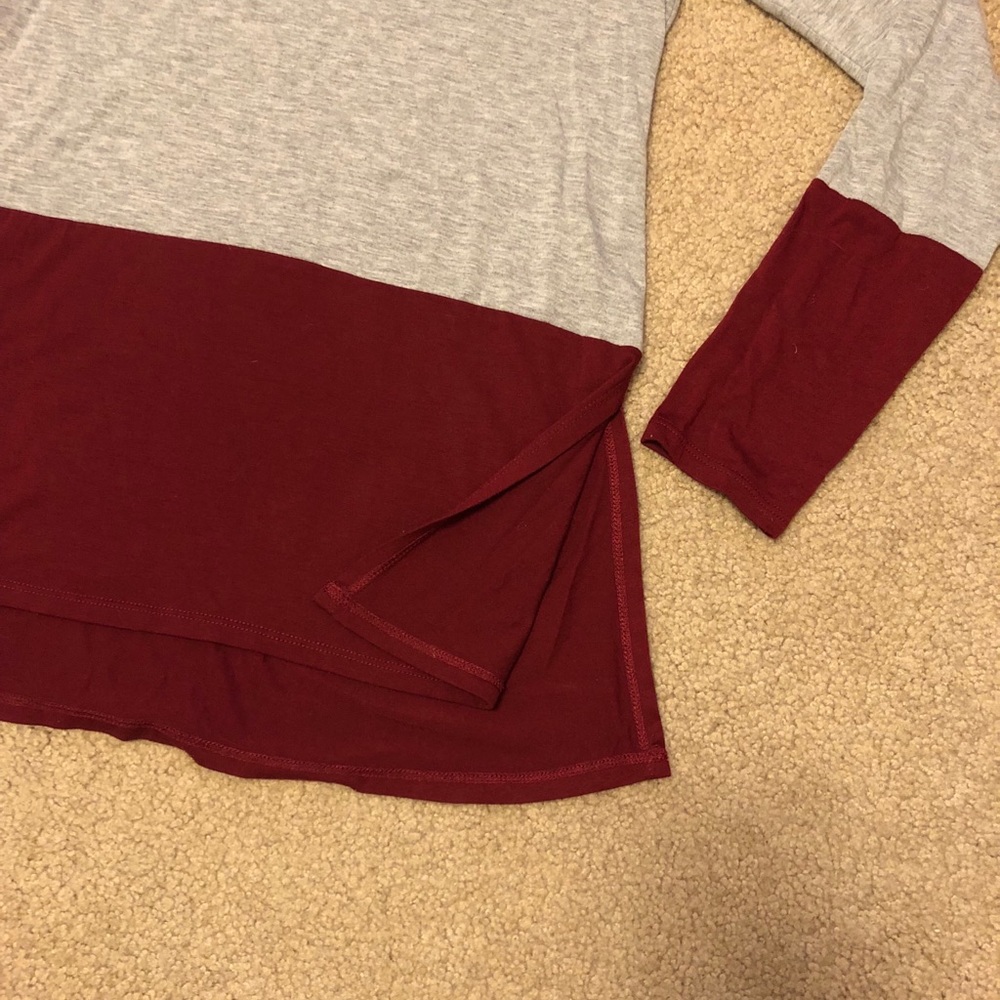Long sleeve babydoll top